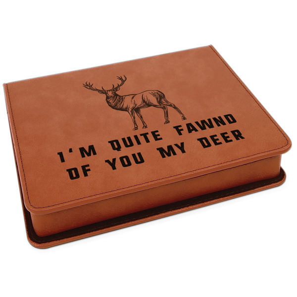 Custom Deer Leatherette 4-Piece Wine Tool Set (Personalized)