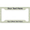 Deer License Plate Frame - Style A