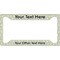 Deer License Plate Frame (Personalized)