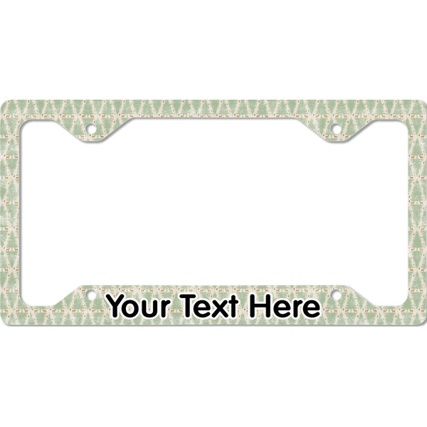 Deer License Plate Frame - Style C