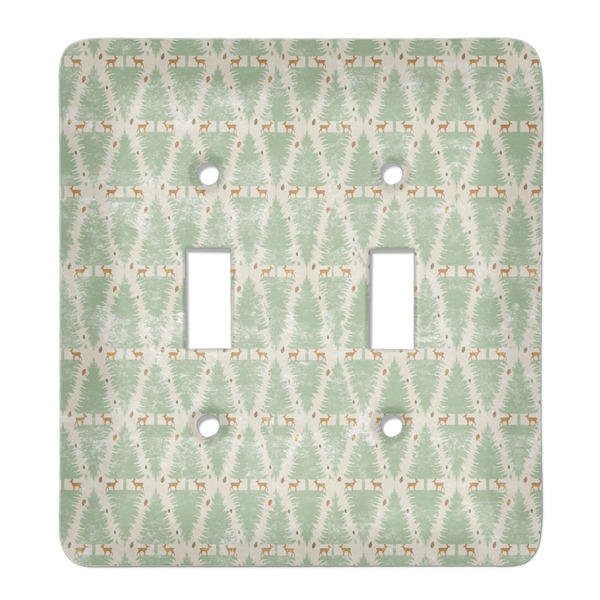 Custom Deer Light Switch Cover (2 Toggle Plate)