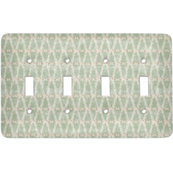 Deer Light Switch Cover (4 Toggle Plate)