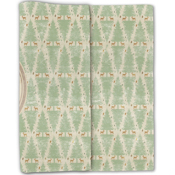 Deer Linen Placemat - Folded Half (double sided)