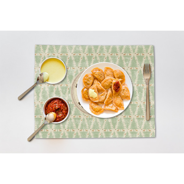 Deer Linen Placemat - Lifestyle (single)