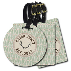 Deer Plastic Luggage Tag (Personalized)
