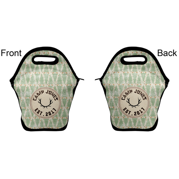 Deer Lunch Bag - Front and Back
