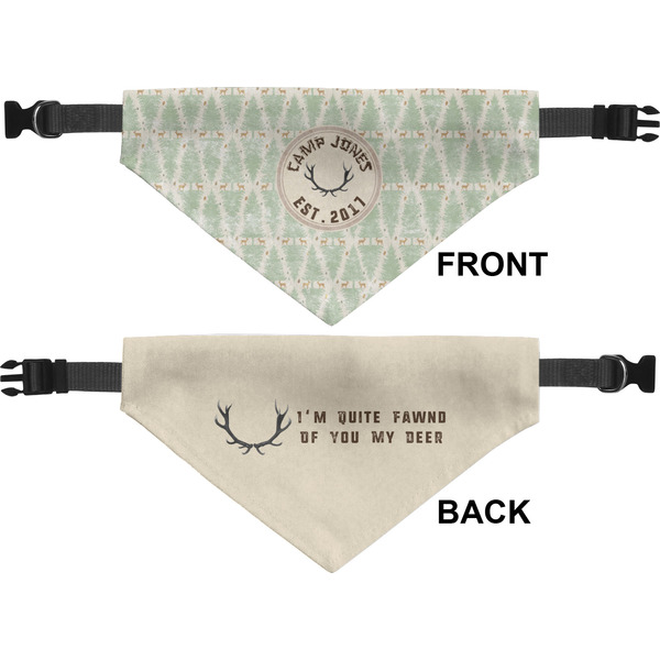 Deer Medium Dog Bandana Approval