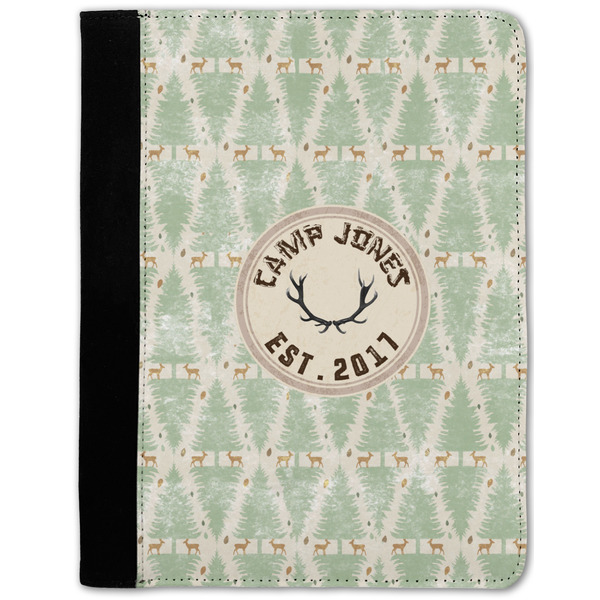 Custom Deer Notebook Padfolio - Medium w/ Name or Text