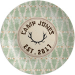Deer Melamine Plate (Personalized)