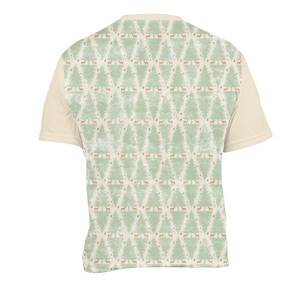 Deer Men's Crew Neck T Shirt Medium - Back