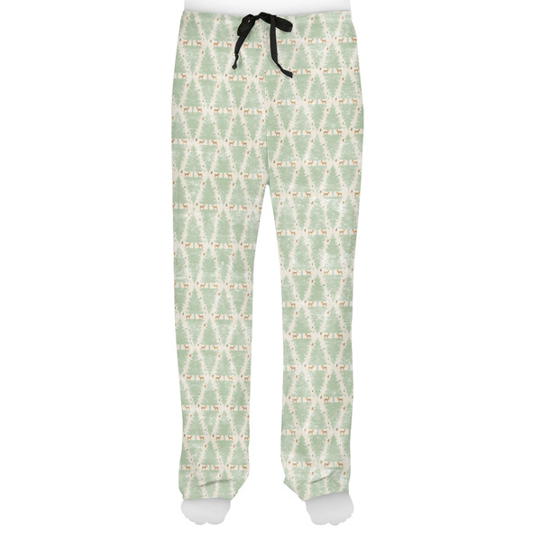 Deer Men's Pjs Front - on model