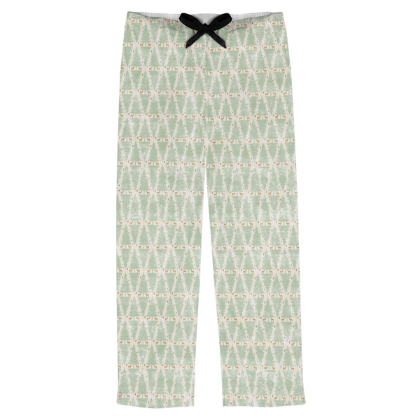 Custom Deer Mens Pajama Pants - XS