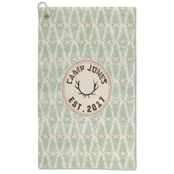 Custom Deer Microfiber Golf Towel (Personalized)