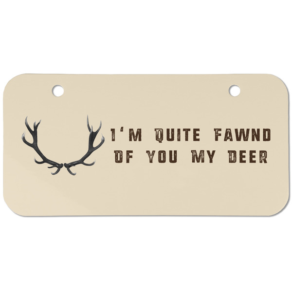 Deer Mini Bicycle License Plate - Two Holes