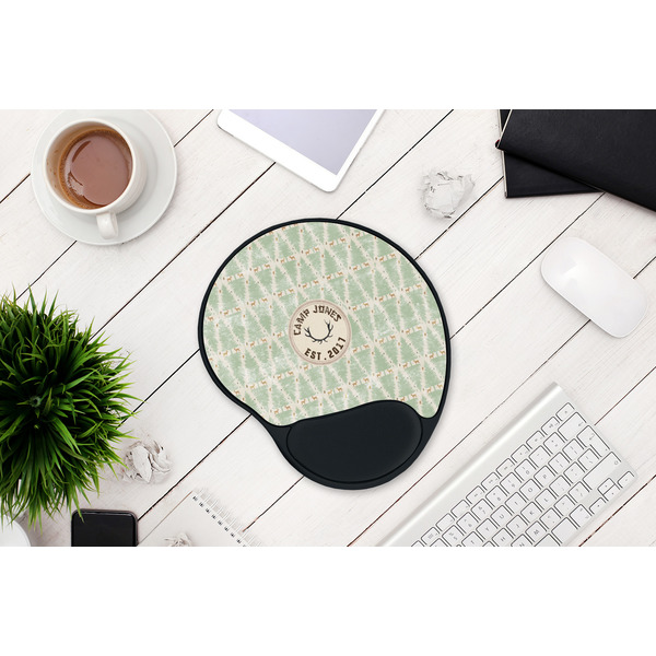 Deer Mouse Pad with Wrist Rest - LIFESYTLE 1