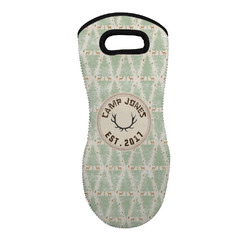 Deer Neoprene Oven Mitt - Single w/ Name or Text