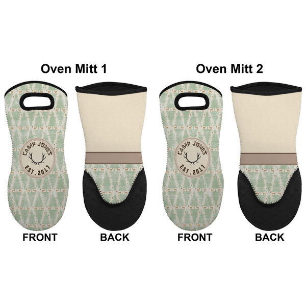 Deer Neoprene Oven Mitt - Set of 2 - Approval