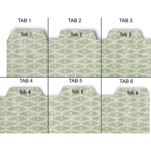Deer Page Dividers - Set of 6 - Approval