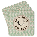 Deer Paper Coasters w/ Name or Text