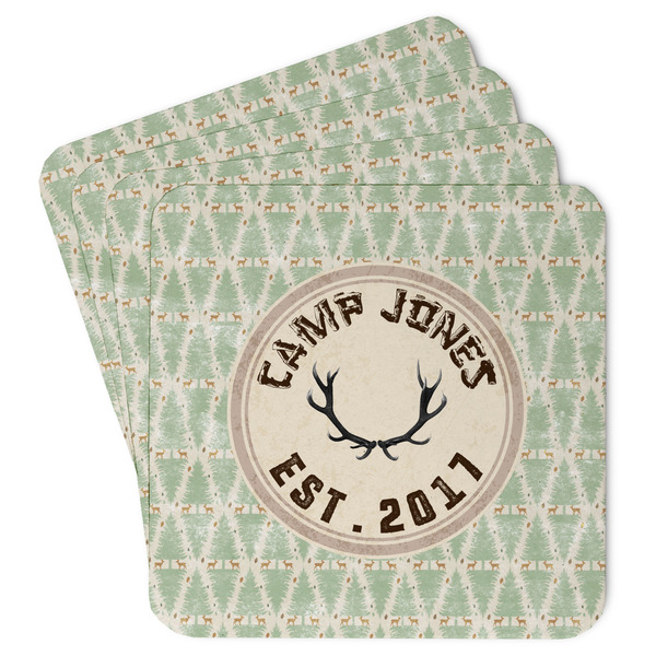 Custom Deer Paper Coasters (Personalized)