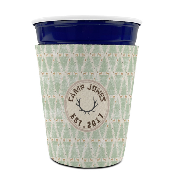Deer Party Cup Sleeves - without bottom - FRONT (on cup)