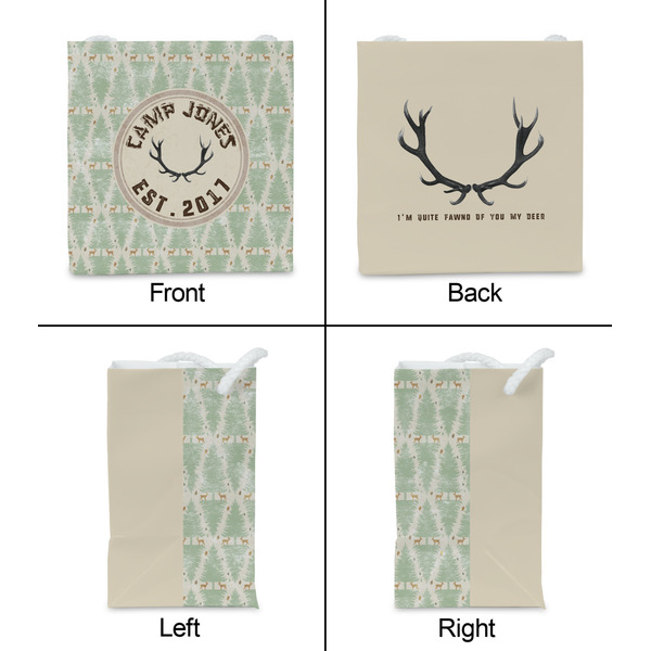 Deer Party Favor Gift Bag - Matte - Approval