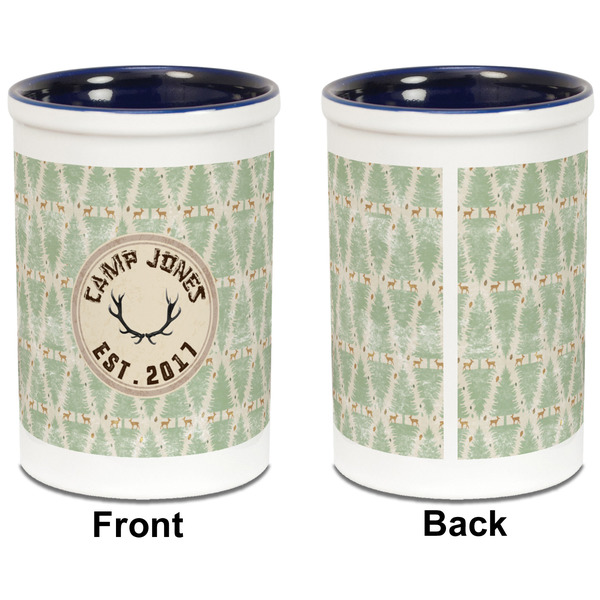 Deer Pencil Holder - Blue - approval