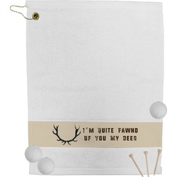 Deer Golf Bag Towel (Personalized)