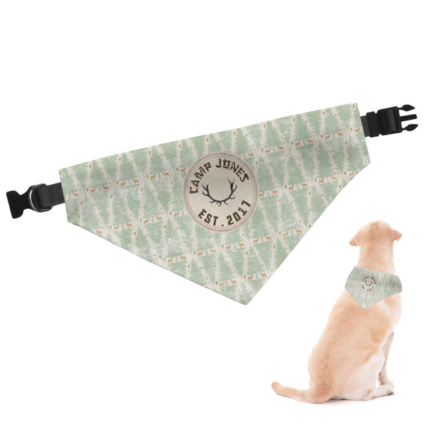 Custom Deer Dog Bandana - Small (Personalized)
