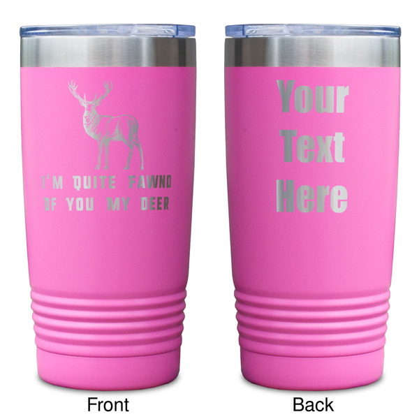 Deer Pink Polar Camel Tumbler - 20oz - Double Sided - Approval