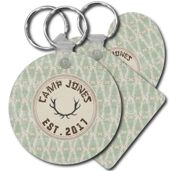 Custom Deer Plastic Keychain (Personalized)