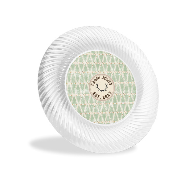 Custom Deer Plastic Party Appetizer & Dessert Plates - 6" (Personalized)