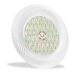 Deer Plastic Party Dinner Plates - 10" (Personalized)