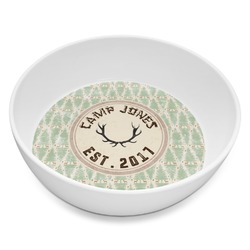 Deer Melamine Bowl - 8 oz (Personalized)