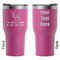 Deer RTIC Tumbler - Magenta - Double Sided - Front & Back