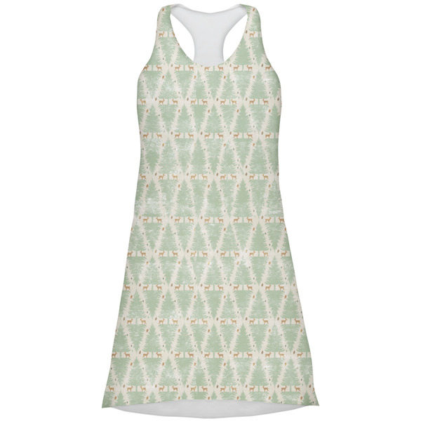 Custom Deer Racerback Dress - X Large