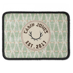Deer Iron On Rectangle Patch w/ Name or Text