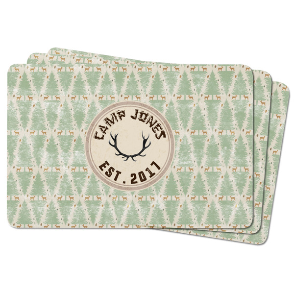 Deer Rectangular Fridge Magnet - THREE