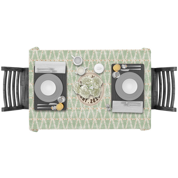 Deer Rectangular Tablecloths - LIFESTYLE