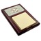 Deer Red Mahogany Sticky Note Holder - Angle