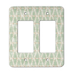 Deer Rocker Style Light Switch Cover - Two Switch