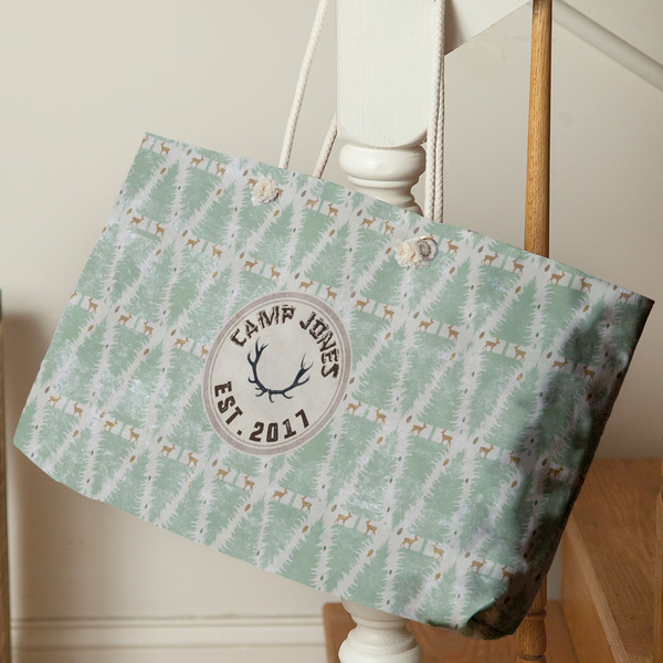 Deer Large Rope Tote - Life Style