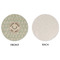 Deer Round Linen Placemats - APPROVAL (single sided)