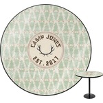 Deer Round Table - 24" (Personalized)