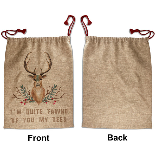 Deer Santa Bag - Approval - Front
