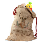 Deer Santa Sack (Personalized)