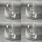 My Deer Set of Four Personalized Stemless Wineglasses (Approval)