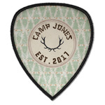 Deer Iron on Shield Patch A w/ Name or Text