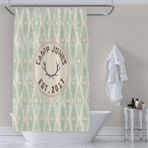 Deer Shower Curtain Lifestyle
