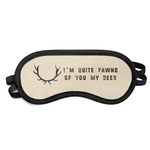 Deer Sleeping Eye Mask - Small (Personalized)